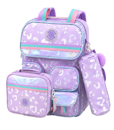 Sac à Dos Leopard Rose JasmineStar Violet