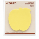 Bloc de Notes Autocollantes Multicolores Forme Pomme – Format 76x76mm