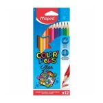 Maped – Crayons de Couleur Color’Peps Star – Set de 12
