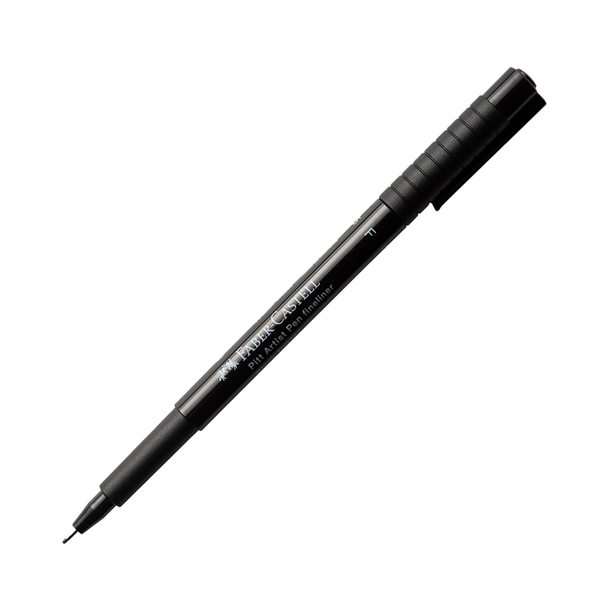 0.5 Feutre encre de Chine Pitt Artist Pen Noir 0.5 - Faber-Castell – Image 1