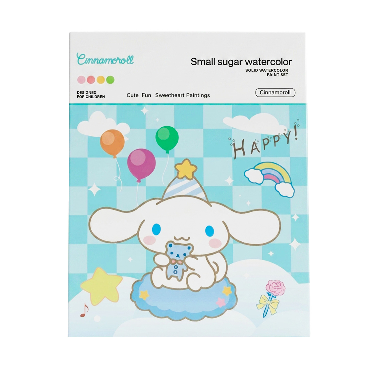 12122jeeeezze Coffret de livre de peinture à l'aquarelle pour enfants – Image 1