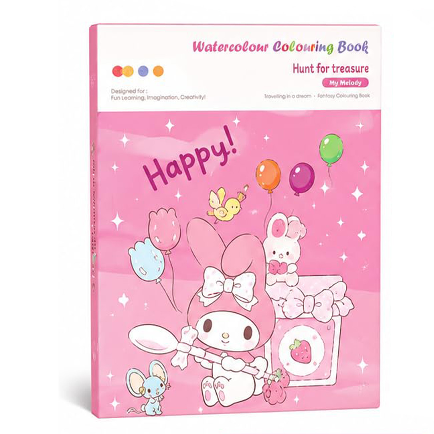 12ezzce16eee5 Coffret de livre de peinture à l'aquarelle pour enfants – Image 1