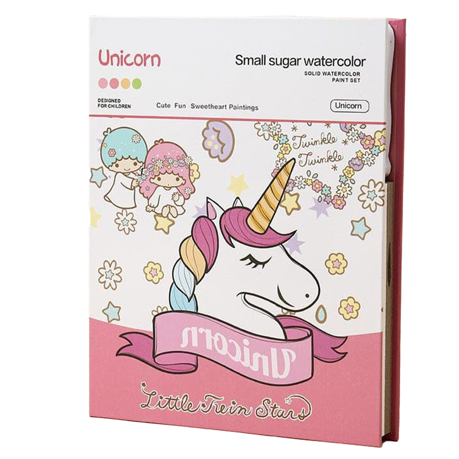 12ezzce16eee55 Coffret de livre de peinture à l'aquarelle pour enfants – Image 1