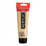 Peinture Acrylique en tube - Jaune Naples Foncé - 282 - Amsterdam - 120ml