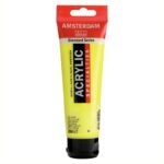 Peinture Acrylique en tube - Jaune Transp Moyen - 272 - Amsterdam - 120ml