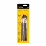 Brosses plates Pretul JPIN-5P set de 5 pinceaux