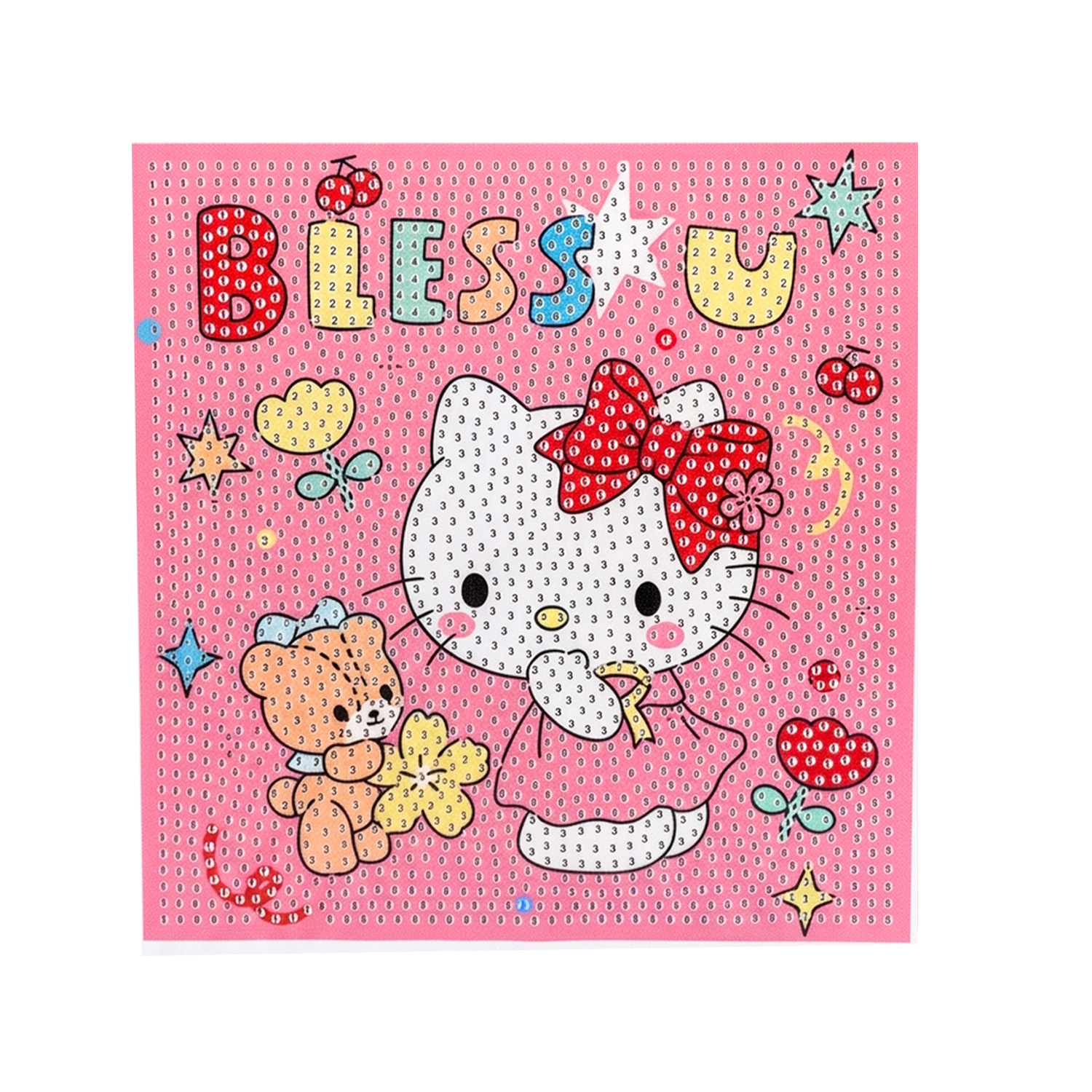4 Tableau Diamant 18X18cm – Image 1