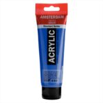 Peinture Acrylique en tube - Bleu Cobalt Outremer - 512 - Amsterdam - 120ml