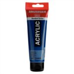 Peinture Acrylique en tube - Bleu Verdatre - 557 - Amsterdam - 120ml