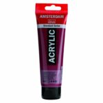 Peinture Acrylique en tube - Violet Rouge Permenant - 567 - Amsterdam - 120ml