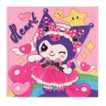 Tableau Diamant My Melody Rose 30x30cm - Broderie Diamant
