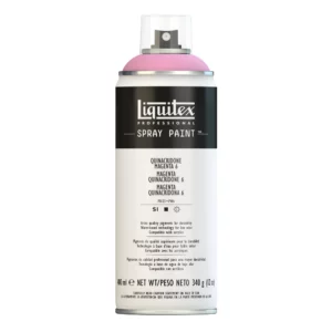 Magenta quinacridone 6 peinture en spray Liquitex 400 ml