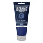Bleu primaire peinture acrylique Lefranc Bourgeois 80 ml