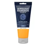 Jaune sahara peinture acrylique Lefranc Bourgeois 80 ml