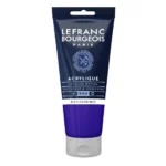 Bleu outremer peinture acrylique Lefranc Bourgeois 80 ml