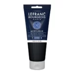 Noir d'ivoire peinture acrylique Lefranc Bourgeois 80 ml