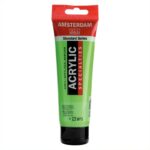 Peinture Acrylique en tube - Vert Reflex  - 672 - Amsterdam - 120ml