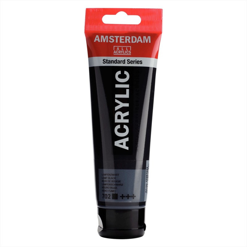 Peinture acrylique noir de bougie – Amsterdam 702, 120 ml Peinture acrylique noir de bougie Amsterdam 702 120 ml