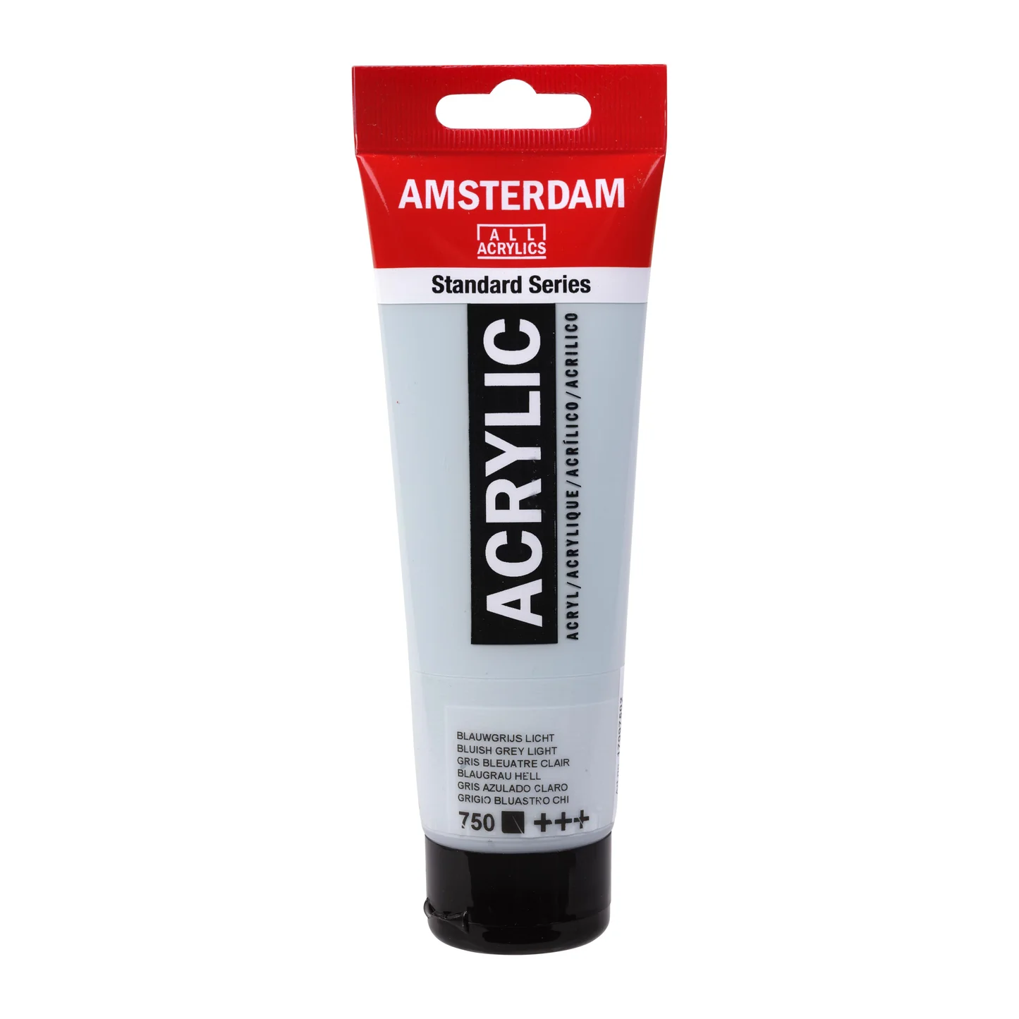 750 Peinture Acrylique en tube - Gris Bleuatre Claire - 750 - Amsterdam - 120ml – Image 1