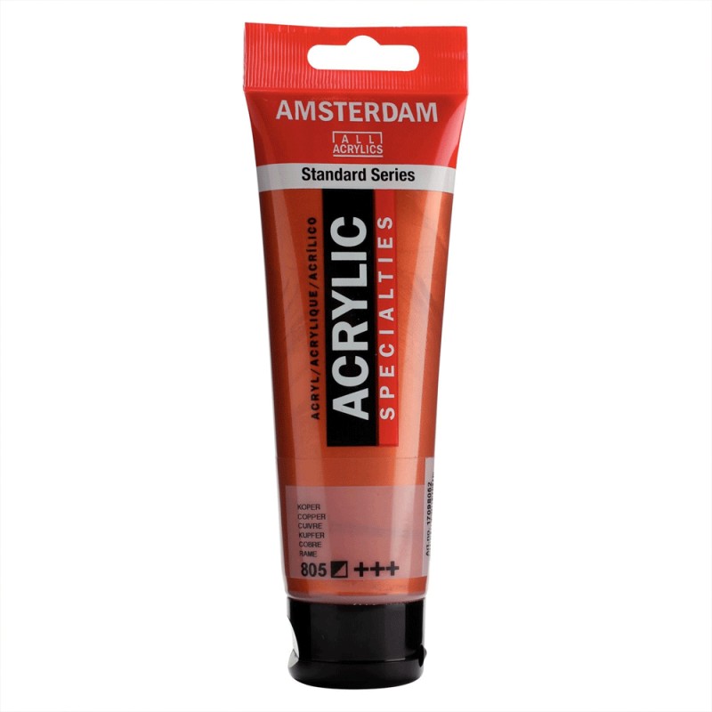 805 Peinture Acrylique en tube - Cuivre - 805 - Amsterdam - 120ml – Image 1