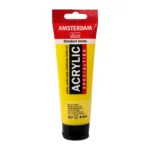 Peinture Acrylique en tube - Jaune Metallique - 831 - Amsterdam - 120ml