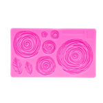 Moule en silicone – Fleurs spirale 20 × 11,5 cm
