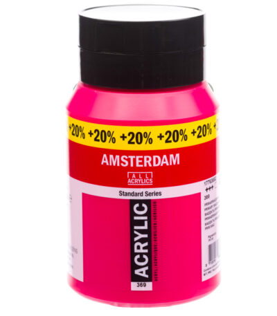 Peinture acrylique magenta Amsterdam 369 600 ml