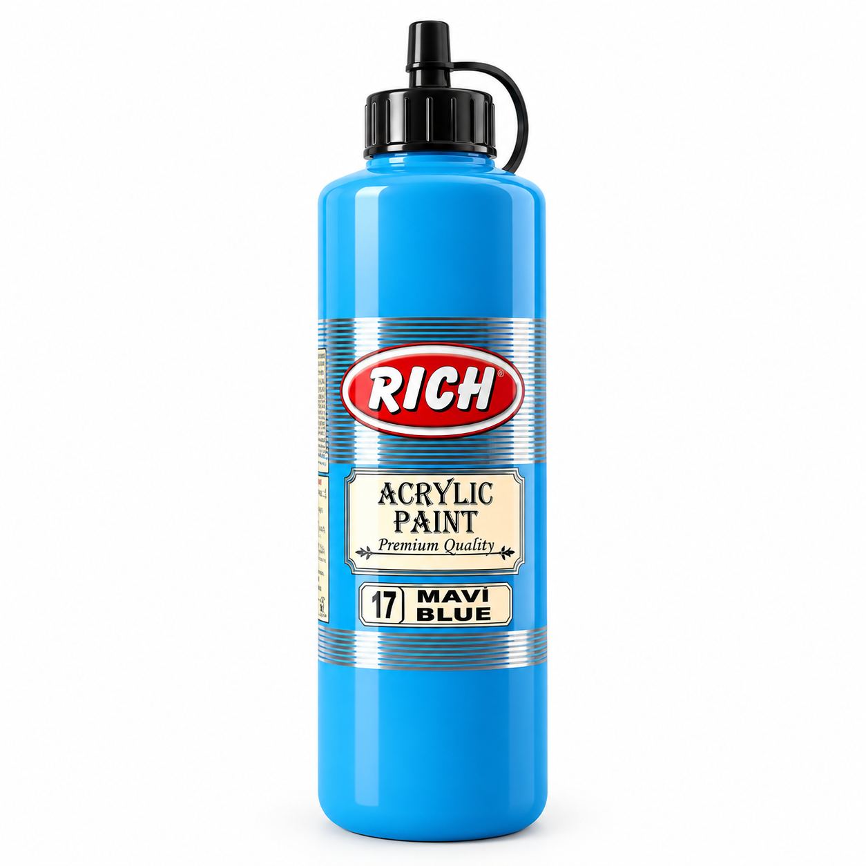 Flacon acrylique Rich – Bleu, 178, 700 ml Acrylique Rich bleu 178 flacon 700 ml