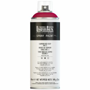 Rouge de cadmium foncé peinture en spray Liquitex 400 ml