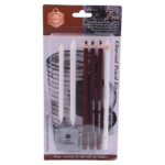 Kit de crayons fusain Keep Smiling TB-1109 – 7 pièces