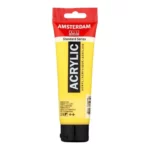 Peinture Acrylique en tube - Jaune Primaire - 275 - Amsterdam - 120ml