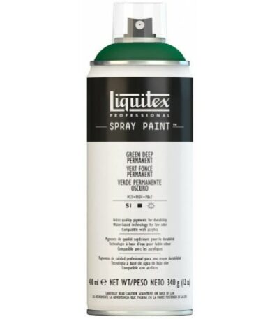 Vert foncé permanent peinture en spray Liquitex 400 ml
