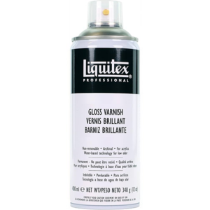 Vernis brillant spray Liquitex 400 ml