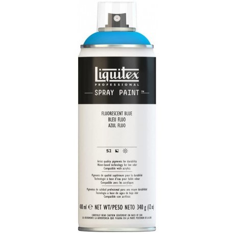 Bleu fluorescent peinture en spray – Liquitex, 400 ml Bleu fluorescent peinture en spray Liquitex 400 ml
