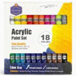 Coffret de 18 Acryliques de 30 ml - Keep Smiling