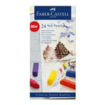 Set de 24 Soft Pastels Demi-Longueur FABER CASTELL