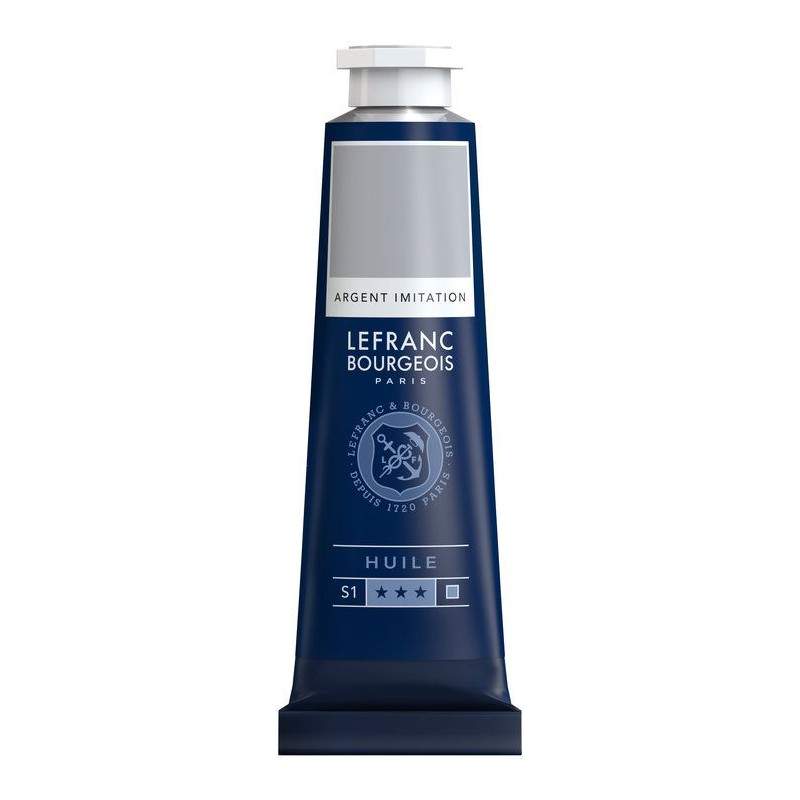 Peinture à l'huile argent imitation – Lefranc Bourgeois, 40 ml Peinture à l'huile argent imitation Lefranc Bourgeois 40 ml