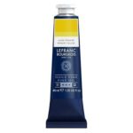 Jaune primaire huile peinture fine Lefranc Bourgeois 40 ml