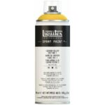 Jaune de cadmium foncé 5 peinture en spray Liquitex 400 ml