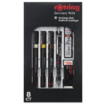 boîte rOtring Isograph College Set (8 pièces)