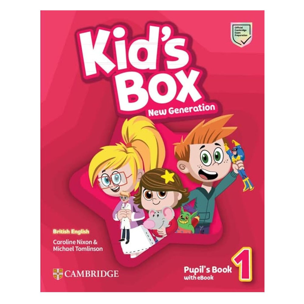 kid-s-box-new-generation-british-english-l1-pupil-s-book-with-ebook Kid's Box New Generation Level 1 Pupil's Book – Image 1