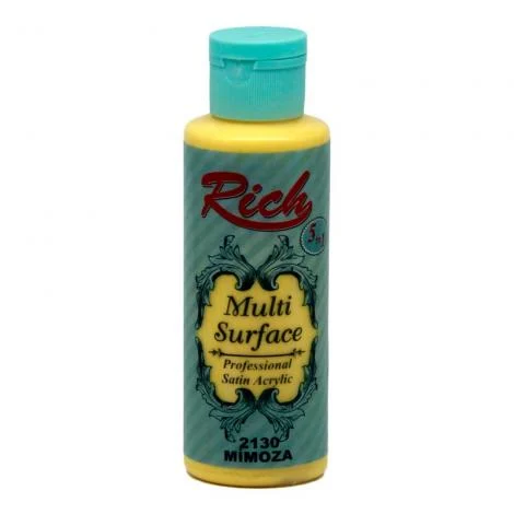 Peinture acrylique multi-surface Mimoza – Rich 130 cc, 2130 Peinture acrylique multi-surface Mimoza Rich 130 cc 2130