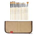 13 Pinceaux + trousse