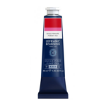 Rouge primaire huile peinture fine Lefranc Bourgeois 40 ml