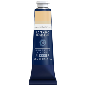 Peinture à l'huile or fine Lefranc Bourgeois 40 ml