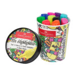 Faber-Castell 10 Surligneurs Néon + Marqueur Noir