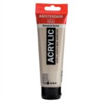 Peinture Acrylique en tube - Gris Chaud - 718 - Amsterdam - 120ml