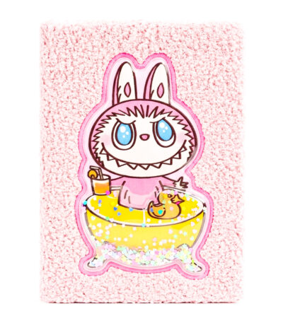 Carnet Peluche Curly Labubu - Journal Intime Enfant & Papeterie Mignonne