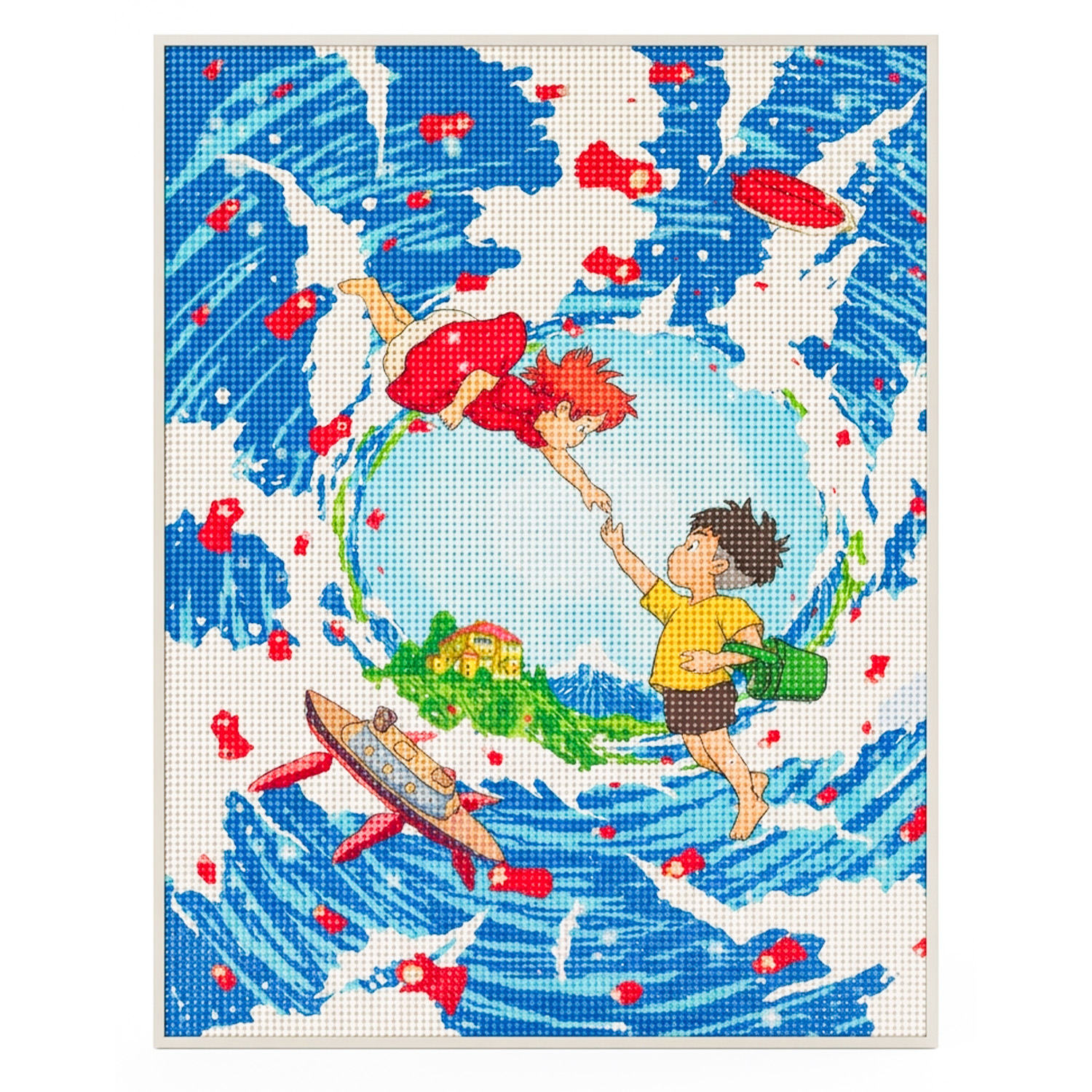 zzezzzrerdd Tableau Diamant 40X50cm – Image 1