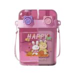 Gourde Kawaii étanche avec double ouverture 780ml Rose